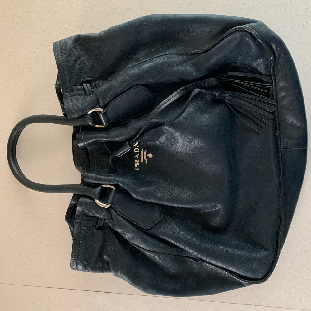 PRADA bag - bohemian drawstring